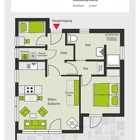 Wacholderbusch - Lastering Ferienhäuser&apartments *